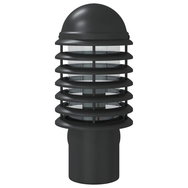 Schwarze Außenwandleuchten Casiea (2 Stk. Edelstahl)