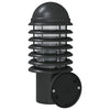 Schwarze Außenwandleuchten Casiea (2 Stk. Edelstahl)