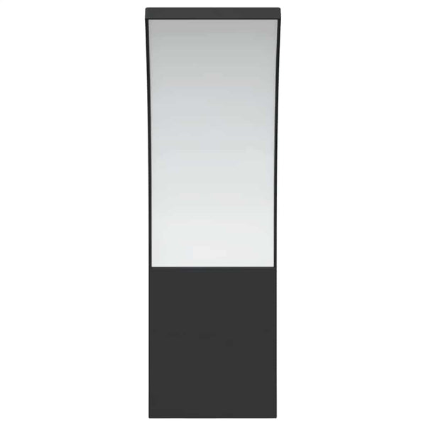 Schwarze LED-Außenwandleuchten Salvstia (2 Stk. Aluminiumguss)