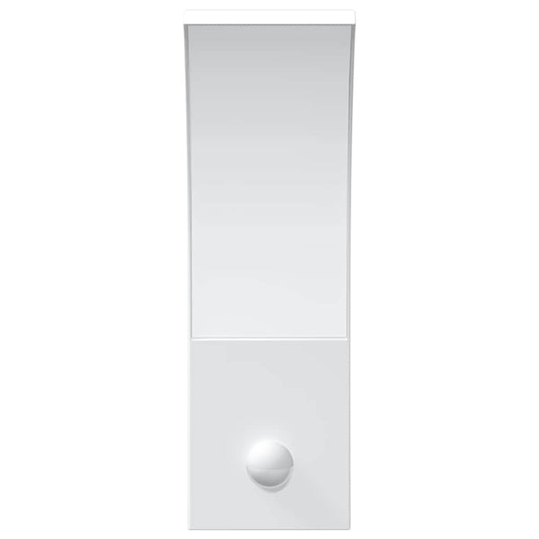 Weiße LED-Außenwandleuchten mit Sensoren Salvstia (2er-Pack Aluminiumguss)