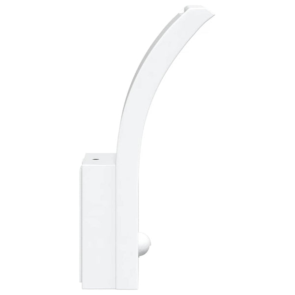 Weiße LED-Außenwandleuchten mit Sensoren Salvstia (2er-Pack Aluminiumguss)