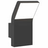 Schwarze LED-Außenwandleuchte Cati (Aluminiumguss)