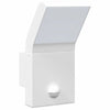 Weiße LED-Außenwandleuchte mit Sensor Cati (Aluminiumguss)
