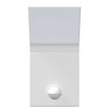 Weiße LED-Außenwandleuchte mit Sensor Cati (Aluminiumguss)