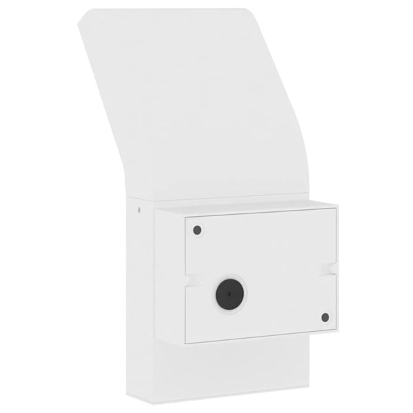 Weiße LED-Außenwandleuchte mit Sensor Cati (Aluminiumguss)