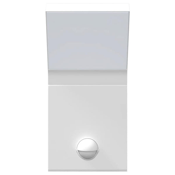 Weiße LED-Außenwandleuchten mit Sensoren Cati 2 Stk. (Aluminiumguss)