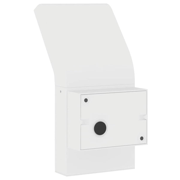 Weiße LED-Außenwandleuchten mit Sensoren Cati 2 Stk. (Aluminiumguss)