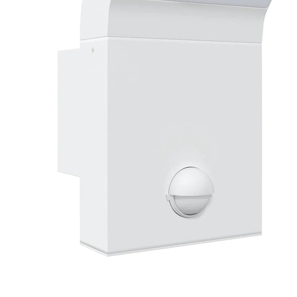 Weiße LED-Außenwandleuchten mit Sensoren Cati 2 Stk. (Aluminiumguss)