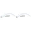 Weiße LED-Außenwandleuchten Arminta (2er-Pack Aluminiumguss)