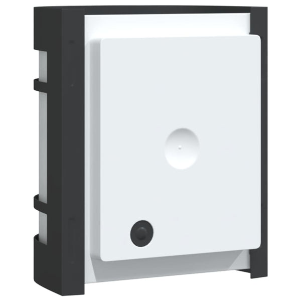 Schwarze Außenwandleuchten Iacobita (2 Stk. Edelstahl)