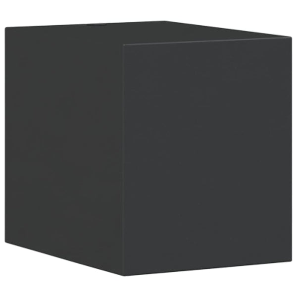 Schwarze Außenwandleuchte Istimia (Aluminiumdruckguss)