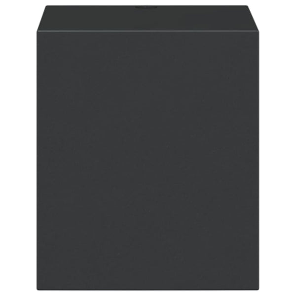 Schwarze Außenwandleuchte Istimia (Aluminiumdruckguss)