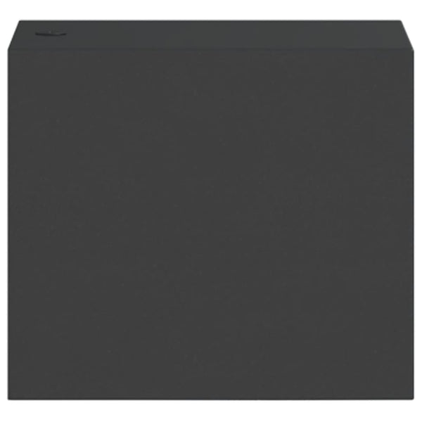 Schwarze Außenwandleuchte Istimia (Aluminiumdruckguss)