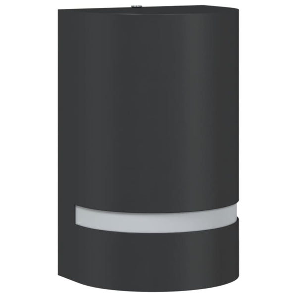 Deanna Außenwandleuchte schwarz (Aluminiumguss)