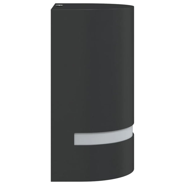 Deanna Außenwandleuchte schwarz (Aluminiumguss)