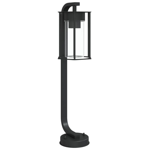 Schwarze Säulenleuchte Dalma 60 cm (Edelstahl)