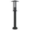 Musta pylväsvalaisimet Mairam 60cm (3 kpl ruostumaton teräs)