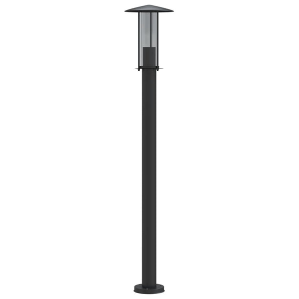 Musta pylväsvalaisimet Mairam 100cm (3 kpl ruostumaton teräs)