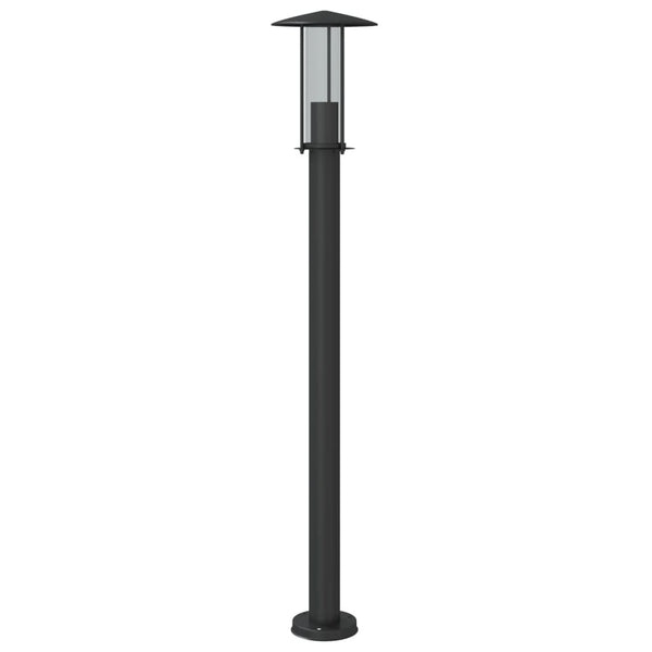 Musta pylväsvalaisimet Mairam 100cm (3 kpl ruostumaton teräs)
