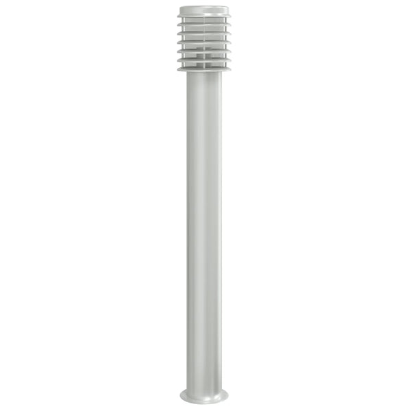 Silberne Stehleuchte Sila 110cm (Edelstahl)