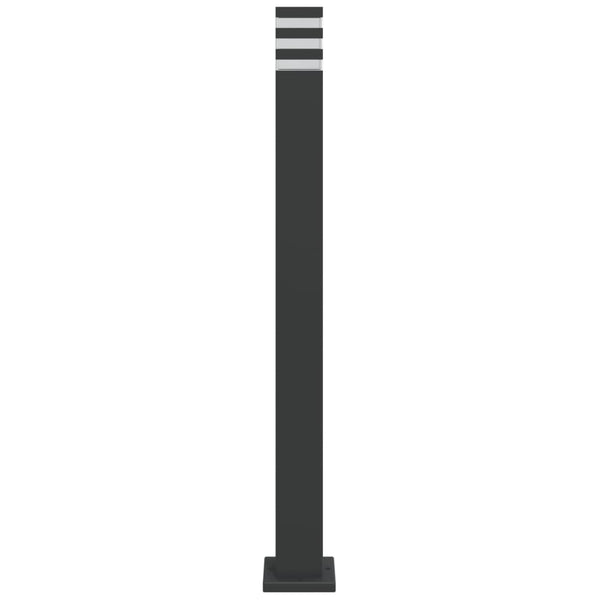 Musta pylväsvalaisin Isliam 110cm (alumiini)