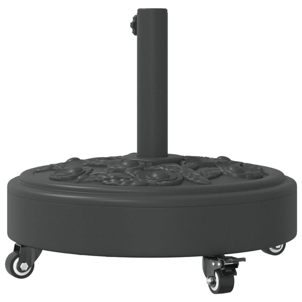 Sonnenschirmständer mit Rollen Jenela Ø38/48 mm (für Stangen 27 kg rund)