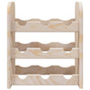 Viiniteline Leventica 33x25x37cm (mänty)