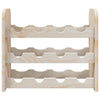Weinflaschenregal Leventica 43x25x37cm (Kiefer)