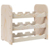 Weinflaschenregal Leventica 43x25x37cm (Kiefer)