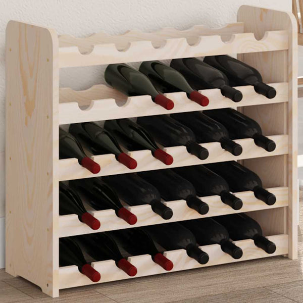 Viiniteline Leventica 67,5x25x60cm (mänty)