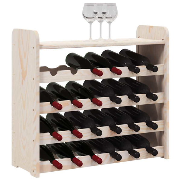 Weinregal obere Ebene Leventica 67,5x25x60cm (Kiefer)