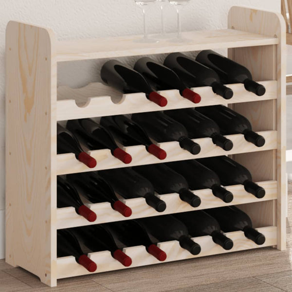 Weinregal obere Ebene Leventica 67,5x25x60cm (Kiefer)