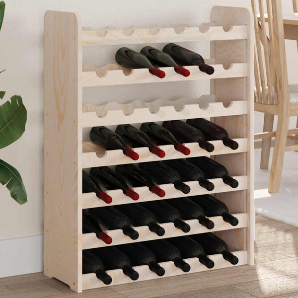 Weinregal Leventica 67,5x25x87cm (Kiefer)