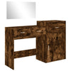 Räuchereiche Schminktisch-Set Christi 3-teilig (Holz)