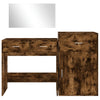 Räuchereiche Schminktisch-Set Christi 3-teilig (Holz)