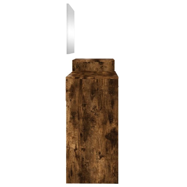 Räuchereiche Schminktisch-Set Christi 3-teilig (Holz)