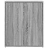 Graues Sideboard Cretta 60x31x70cm (2 Stück Holz)
