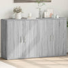 Graues Sideboard Cretta 60x31x70cm (2 Stück Holz)