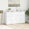 Weißes Sideboard Gaspar 60x31x70cm (2 Stück Holz)
