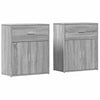 Graues Sideboard Gaspar 60x31x70cm (2 Stk., Holz)