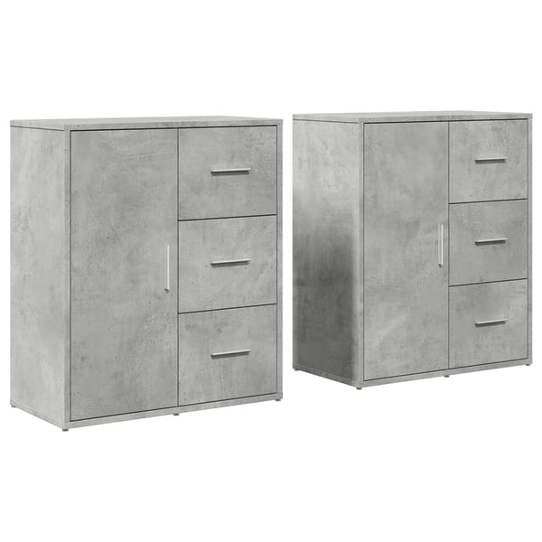 Betoninharmaa senkit Perhaita 60x31x70cm (2 kpl puinen)