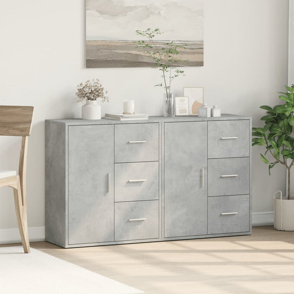 Betoninharmaa senkit Perhaita 60x31x70cm (2 kpl puinen)
