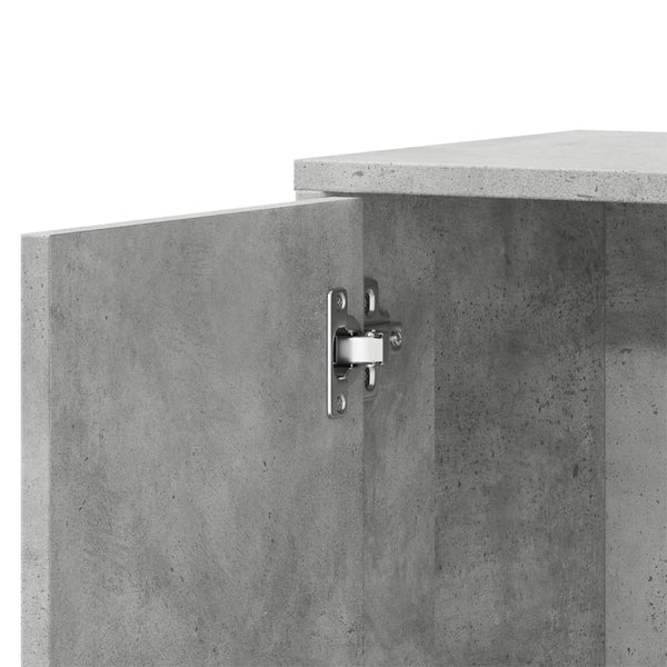 Betoninharmaa senkit Perhaita 60x31x70cm (2 kpl puinen)