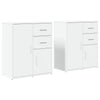 Valkoinen senkit Buerebista 60x31x70cm (2 kpl puinen)