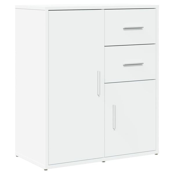 Valkoinen senkit Buerebista 60x31x70cm (2 kpl puinen)