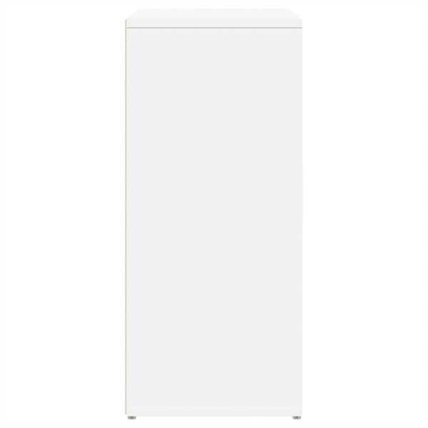 Valkoinen senkit Buerebista 60x31x70cm (2 kpl puinen)