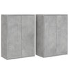 Betoninharmaa senkit Razdvan 60x31x84cm (2 kpl puinen)