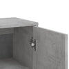 Betoninharmaa senkit Razdvan 60x31x84cm (2 kpl puinen)