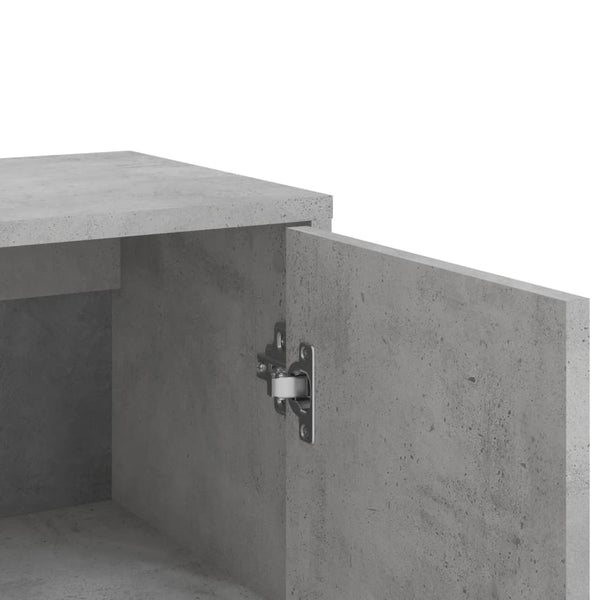 Betoninharmaa senkit Razdvan 60x31x84cm (2 kpl puinen)
