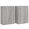 Grauer Schrank Razdvan 60x31x84cm (2 St., Holz)
